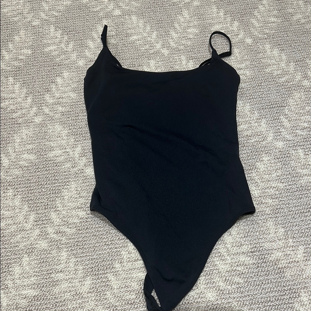 Women Black Babaton Bodysuit